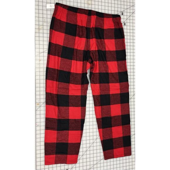 Old Navy Match The Fam Pajama Set Red And Black Paid XL I4 - Picture 15 of 16